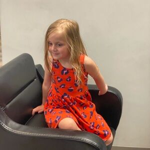 Size 4-6 H&M Sleeveless Cheetah Animal Print Dress